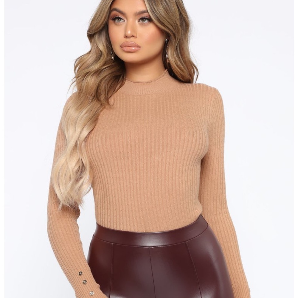 💓Fashionnova Make it Easy on Me Ribbed Sweater💓